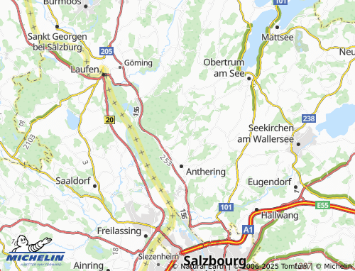 MICHELIN-Landkarte Würzenberg - ViaMichelin