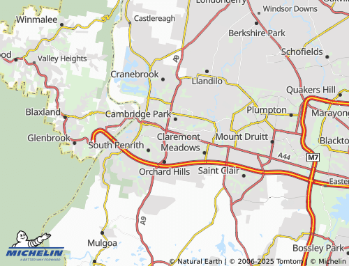 Mappa MICHELIN Kingswood - ViaMichelin