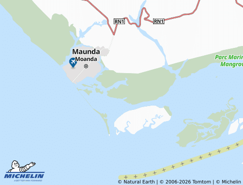 MICHELIN Kinlao-Kinimi map - ViaMichelin