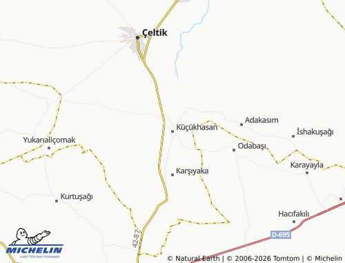 MICHELIN Küçükhasan map - ViaMichelin