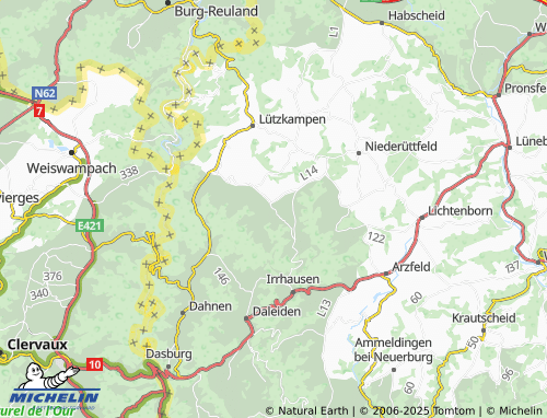 MICHELIN Eschfeld map - ViaMichelin