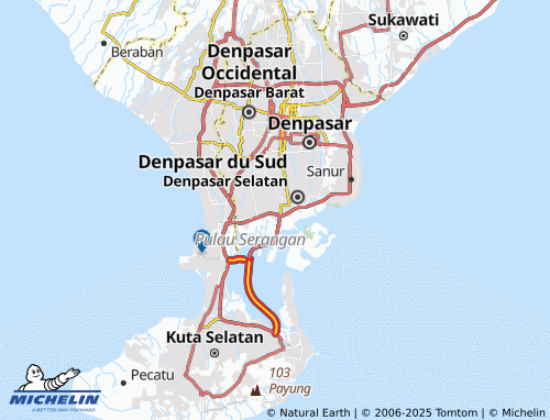 Kaart MICHELIN Pedungan - ViaMichelin