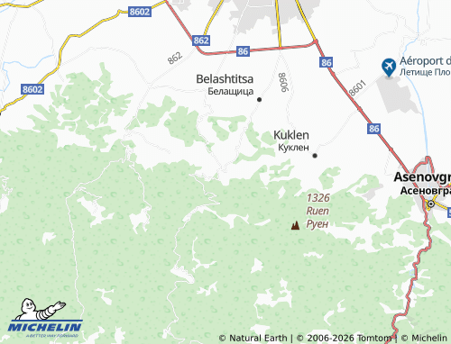 Mappa MICHELIN Galabovo - ViaMichelin