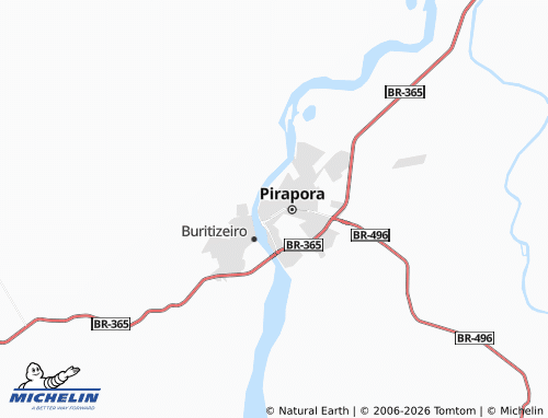 Mappa MICHELIN Santo Antônio - ViaMichelin