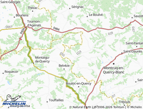 Mappa MICHELIN Valprionde - ViaMichelin