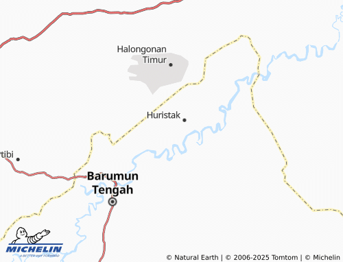 MICHELIN Pasir Lancat Baru map - ViaMichelin