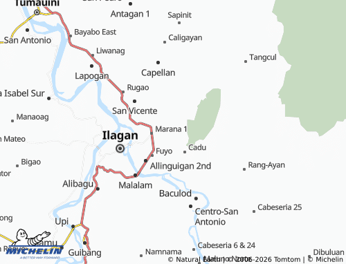 MICHELIN Santa Victoria map - ViaMichelin