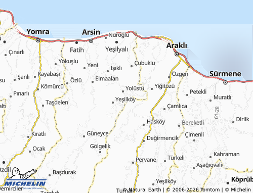 Mappa MICHELIN Örnek - ViaMichelin