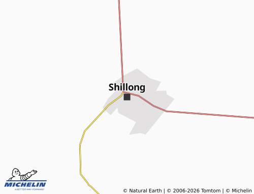 Mappa MICHELIN Shillong - ViaMichelin