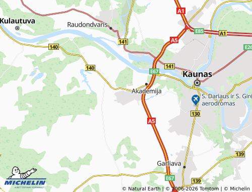 Mappa MICHELIN Ringaudai - ViaMichelin
