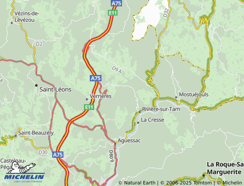 Mapa MICHELIN Suèges - ViaMichelin