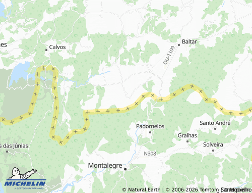 Mappa MICHELIN Sabucedo dos Peros - ViaMichelin