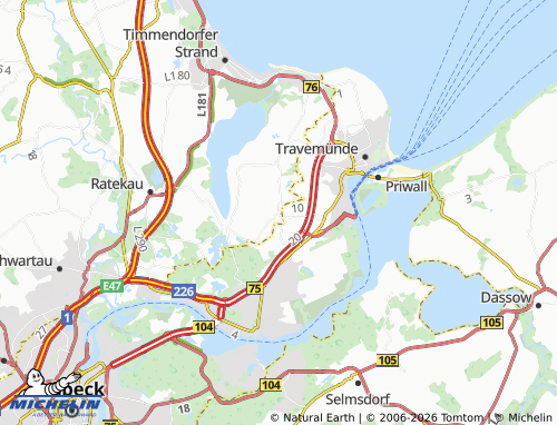 Mappa MICHELIN Ovendorf - ViaMichelin