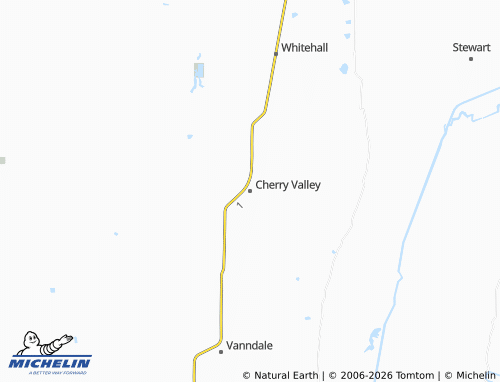 Mappa MICHELIN Cherry Valley - ViaMichelin