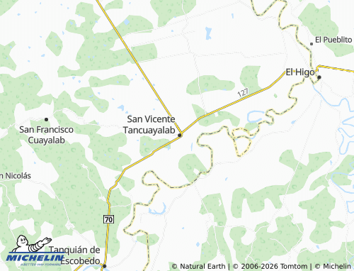 Mapa MICHELIN Alto del Refugio - ViaMichelin