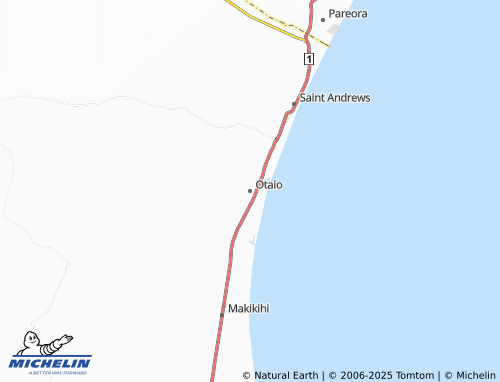 MICHELIN Otaio map - ViaMichelin