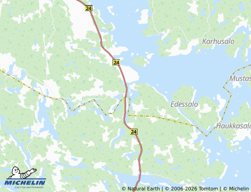 MICHELIN Arvaja map - ViaMichelin