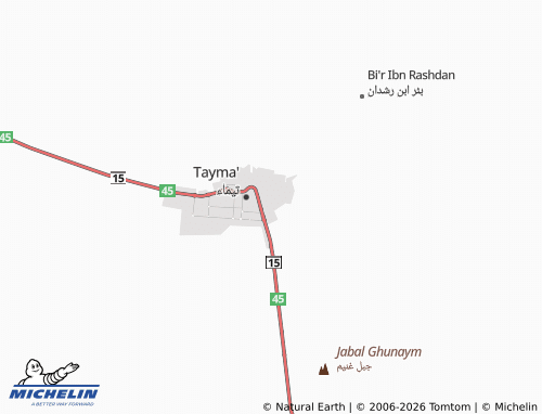 MICHELIN-Landkarte Okadh - ViaMichelin