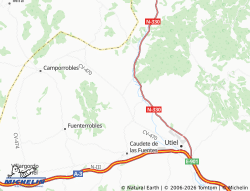 MICHELIN Las Cuevas map - ViaMichelin