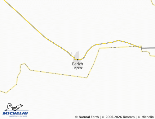 MICHELIN-Landkarte Parizh - ViaMichelin