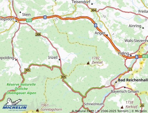 Carte MICHELIN Einsiedl - ViaMichelin