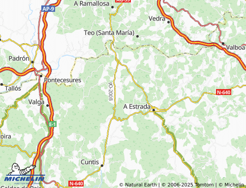 Mapa MICHELIN Gondomar de Abaixo - ViaMichelin