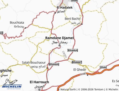 Mappa MICHELIN Ramadan Jamal - ViaMichelin