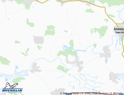 MICHELIN Dibrivka map - ViaMichelin