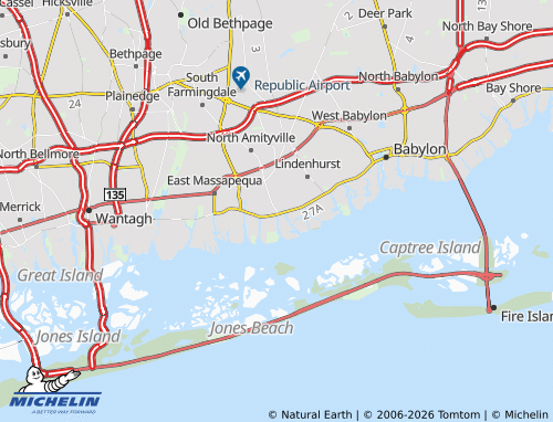 Mapa MICHELIN Copiague - ViaMichelin
