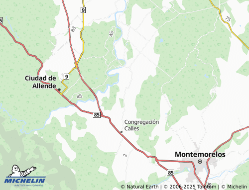 MICHELIN La Barranca map - ViaMichelin