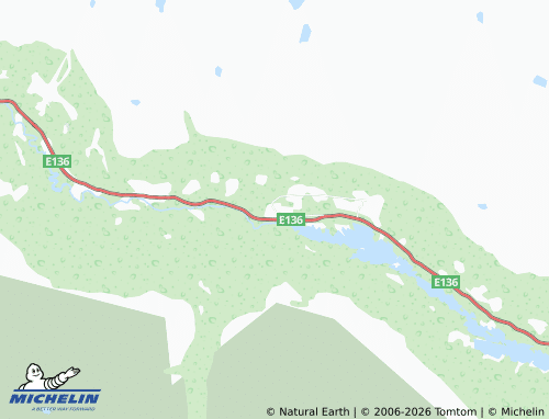 Mapa MICHELIN Lesjaskog - ViaMichelin