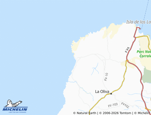 MICHELIN Cotillo map - ViaMichelin