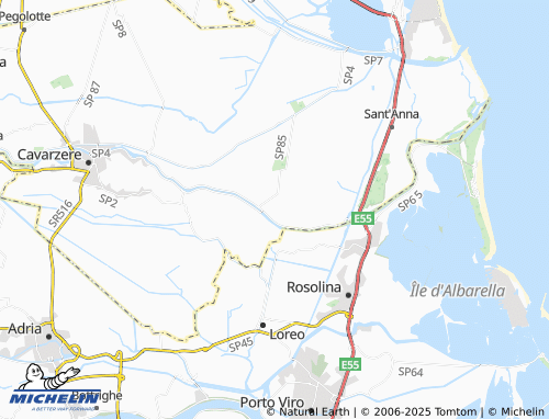 MICHELIN Bebbe map - ViaMichelin