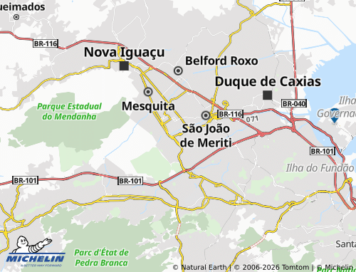 MICHELIN Anchieta map - ViaMichelin