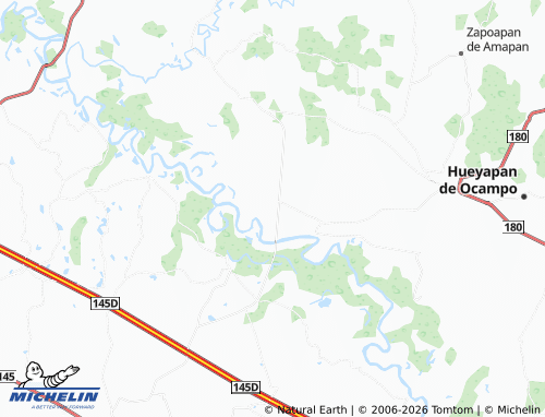 Mapa MICHELIN Los Acahuales - ViaMichelin