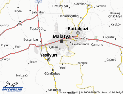 Mappa MICHELIN Abdulgaffar - ViaMichelin