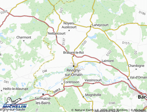 MICHELIN Brabant-le-Roi map - ViaMichelin