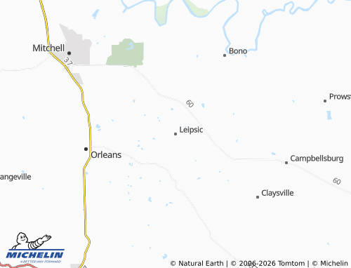 Mapa MICHELIN Leipsic - ViaMichelin