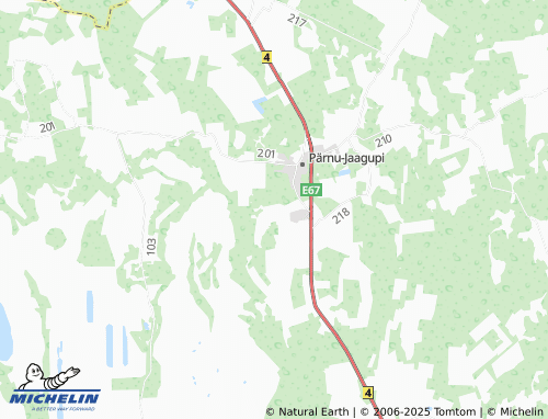 MICHELIN Tõrdu map - ViaMichelin