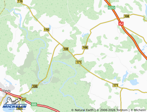 Mappa MICHELIN Dūkštos - ViaMichelin