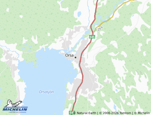 Mappa MICHELIN Orsa - ViaMichelin