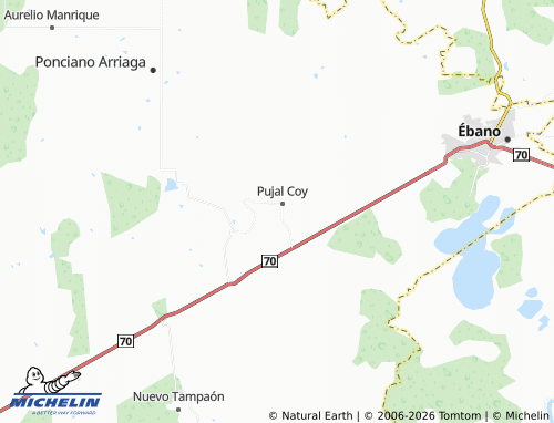 Mappa MICHELIN Progreso de Atehuac - ViaMichelin