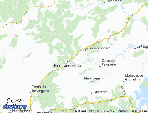 MICHELIN Mesegal map - ViaMichelin