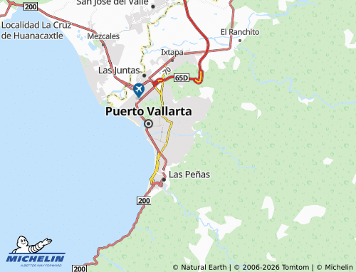 Mappa MICHELIN Garza Blanca - ViaMichelin