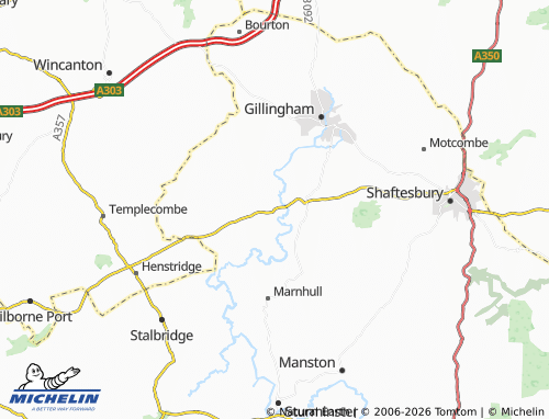 Carte MICHELIN West Stour - ViaMichelin