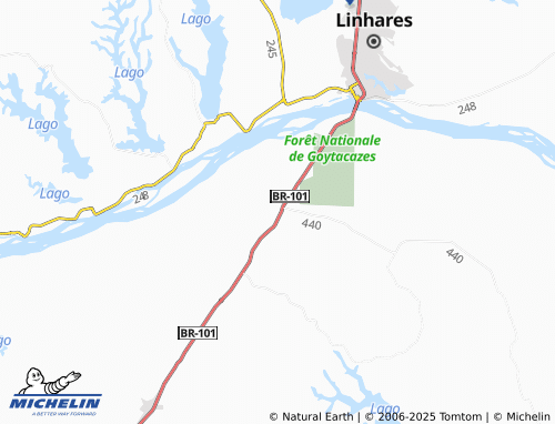 MICHELIN-Landkarte Bebedouro - ViaMichelin