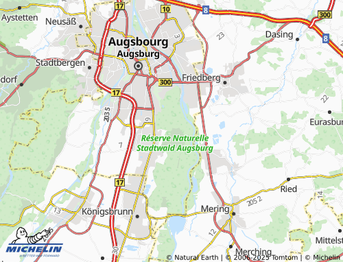Mapa MICHELIN Siebenbrunn - ViaMichelin