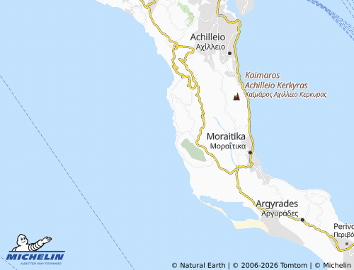 Mapa MICHELIN Skala - ViaMichelin
