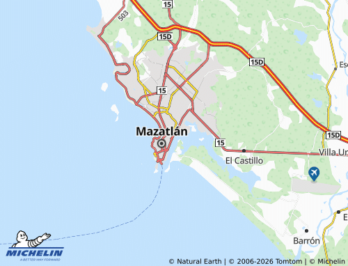 Mappa MICHELIN Obrera - ViaMichelin