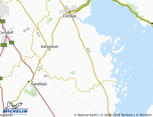MICHELIN Kilmood map - ViaMichelin